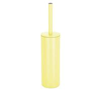 Conjunto de escobilla Akira (9,5 x 9,5 x 40 cm, Acero inoxidable, Amarillo claro)