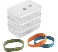 Conjunto de fiambrera al vacío Zwilling Fresh&Save, modelo L, de 6 piezas