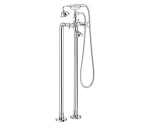 Conjunto de grifería de baño y ducha con acabado cromado Carmen Roca