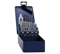Conjunto de herramientas especiales MA5 para roscar hilos métricos de M3 a M12, 29 piezas (10703), acero rápido (HSS)