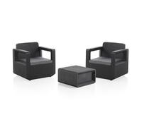 Conjunto De Jardín Shaf 2 Plazas