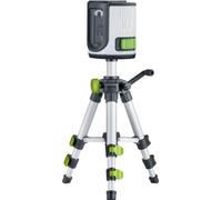 Conjunto de láser de línea cruzada EasyCross-Laser de Laserliner. Láser de línea cruzada, autonivelante