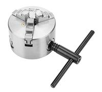 Conjunto de mandril autocentrante de 3 mordazas, 3 pulgadas K11-80 Mandril de torno autocentrante de 3 mordazas 80 mm de diámetro