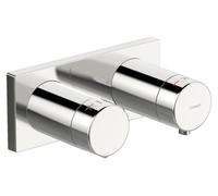 Conjunto de montaje prefabricado Hansa HANSALIVING con unidad funcional de batería termostática