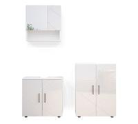 Conjunto De Muebles De Baño Irma 3 Piezas, Con Mueble Bajo 60 Cm Vicco
