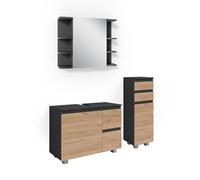 Conjunto De Muebles De Baño J-shape 3 Piezas Vicco