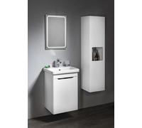 Conjunto de muebles de baño Sapho ELLA 50, con 1 puerta, para montaje en el lado izquierdo, color blanco