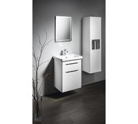 Conjunto de muebles de baño Sapho ELLA 50, con 2 cajones, color blanco