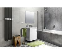 Conjunto de muebles de baño Sapho THEIA 55, color blanco
