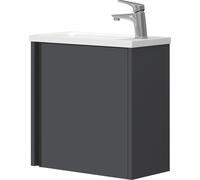 Conjunto de muebles de baño Vicco Kleo Antracita 2 piezas, Model 40062