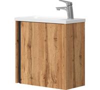 Conjunto de muebles de baño Vicco Kleo Roble dorado 2 piezas, Model 40061