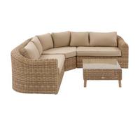 Conjunto De Muebles De Jardín Moorea 5 Plazas Savana - Hespéride