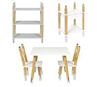Conjunto de muebles Lápiz (5 pzs., Blanco/Beige, Específico para: Niños de 3 a 5 años)