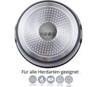 Conjunto de ollas y sartenes Cheffinger ASIA, incluye: sartén grande, 6 piezas, apto para inducción, aluminio con revestimiento antiadherente, 2 guantes de cocina