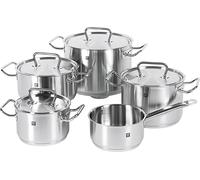 Conjunto de ollas ZWILLING TWIN Classic, 5 piezas, acero inoxidable 18/10, color plateado
