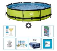 Conjunto de piscina inflable "Exit Pool Rund" - 360x76 cm - 5 piezas - Modelo S188