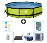 Conjunto de piscina inflable "Exit Pool Rund" - 360x76 cm - 5 piezas - Modelo S216