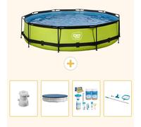 Conjunto de piscina inflable "Exit Pool Rund" - 360x76 cm - 5 piezas - Modelo SCB21