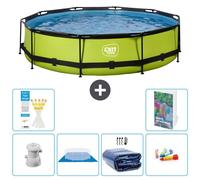 Conjunto de piscina para exteriores - 360x76 cm - 5 piezas - Modelo S220