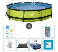 Conjunto de piscina para exteriores - 360x76 cm - 5 piezas - Modelo S340
