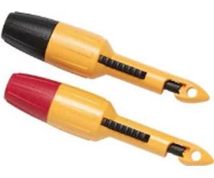 Conjunto de puntas de prueba de Fluke Corporation, con conector de 2 mm, categoría I, rojo y , modelo TP82 (2149080)