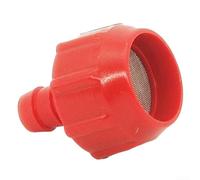 Conjunto de red de filtro de plástico de 5 piezas para bombas rociadoras de jardín compatibles con configuraciones comunes de riego y limpieza domésticas