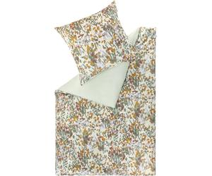 Conjunto de ropa de cama "Schöner Wohnen" colección "Jardin", color verde menta, tamaño 135x200