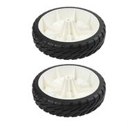 Conjunto de rueda delantera de 8 pulgadas para cortacésped Toro de 22 pulgadas, pieza de repuesto 137-4833 para modelos 20332 20374 21764, para rueda giratoria de plástico para repuestos
