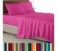 Conjunto de sábanas Elegant Comfort Luxe (4 piezas) - Ropa de cama de lujo, microfibra premium de 1500 hilos, calidad de hotel, resistente a las arrugas, fresca y transpirable