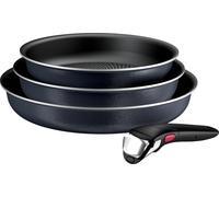 Conjunto de sartenes Tefal Ingenio Enjoy: 3 piezas, apto para inducción y que ahorra espacio