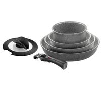 Conjunto de sartenes y ollas de la marca Ballarini, 6 piezas, con revestimiento cerámico, apto para inducción