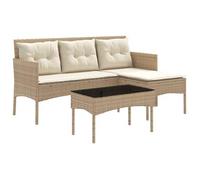 Conjunto De Sofás De Jardín 2 Uds. Ratán Sintético Vidaxl