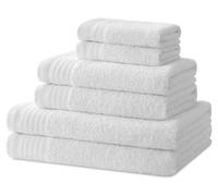 Conjunto de toallas: 2 toallas de ducha, 2 toallas de mano y 2 toallas para el bidé