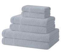 Conjunto de toallas: 2 toallas de ducha, 2 toallas de mano y 2 toallas para el bidé