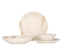 Conjunto de vajilla Bonna (grande) - Granix - 24 piezas - para 6 personas - porcelana