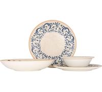 Conjunto de vajilla Bonna (grande) - Viento - 24 piezas - Para 6 personas - Porcelana