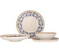 Conjunto de vajilla Bonna - Viento - 24 piezas - Para 6 personas - Porcelana