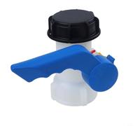 Conjunto de válvula de solapa de 62 mm para contenedores IBC Adaptador de grifo de control de llave de paso de polietileno a prueba de fugas Tanque de agua de lluvia de plástico