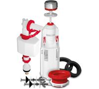 Conjunto Descargador Universal + Grifo Inferior Fominaya CYCLON 15 y FENYX - Material Resina - Hecho en España White Onesize