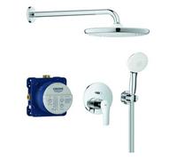 Conjunto Empotrado Con Ducha Mural Grohe Eurosmart Tempesta 250, Chrome, 25288000