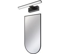Conjunto espejo Deante Silia ADI_N851, lámpara de pared Rabalux Loric 75024