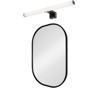 Conjunto espejo Dubiel Vitrum Luis 5905241012827, lámpara de pared Rabalux Oliro 75051