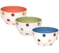 Conjunto Excelsa "Set" con 6 cuencos de cerámica, 14x8x14 cm, de colores variados