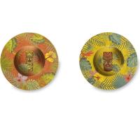 Conjunto Excelsa "Set" con 6 platos hondos de cerámica Tiki, de 28,5 cm de diámetro, en colores variados