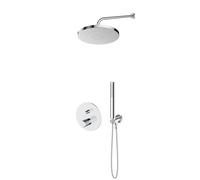 Conjunto grifo de bañera y ducha Oltens Hamnes 34106100, ducha con efecto lluvia Oltens Pluva 37010100, 39400100, 37102100, 39304100, 37200100