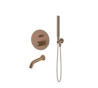Conjunto grifo de bañera y ducha Oltens Hamnes 34106610, caño de grifo Oltens Molle 39100610, 39304610, 37102610, 37200610