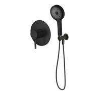 Conjunto grifo para ducha Oltens Molle 33100300, alcachofa de ducha Oltens Havis EasyClick 37107300, 39304300, 37200300