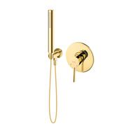 Conjunto grifo para ducha Oltens Molle 33100800, conector angular con soporte Oltens Hvita 39304800, 37102800, 37200800