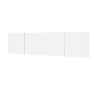 Miroytengo Conjunto Habitación Dormitorio Principal Completo Color Blanco Mate y Roble Sahara White - light wood - 135x190 cm 684.25