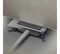 Conjunto Kaldewei FLOWPOINT para desagüe puntual, modelo 2410, con sistema FLOWDRAIN 4203, horizontal, estándar